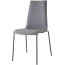 Стул с обивкой Scab Design Mannequin Pop 4 legs сталь, технополимер, ткань антрацит, серый Фото 1