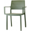 Кресло пластиковое Scab Design Emi стеклопластик зеленый Фото 3