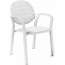 Кресло пластиковое Nardi Palma полипропилен белый Фото 1