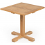 Стол деревянный RosaDesign Lomi тик, металл натуральный Фото 1