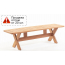 Скамейка деревянная WArt Focus Bench 180 ироко Фото 1