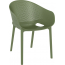 Кресло пластиковое Siesta Contract Sky Pro стеклопластик, полипропилен оливковый Фото 5