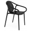Кресло пластиковое PEDRALI Remind стеклопластик черный Фото 4