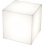Светильник пластиковый Куб SLIDE Cubo 75 Lighting IN полиэтилен белый Фото 3