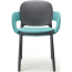 Кресло пластиковое с обивкой Scab Design Hug технополимер, акрил антрацит Фото 4