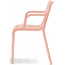 Кресло пластиковое PEDRALI Souvenir стеклопластик розовый Фото 2