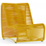 Кресло плетеное Aurica Бали алюминий, роуп желтый Фото 1