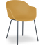 Кресло пластиковое PAPATYA Globe-K ML сталь, стеклопластик темно-желтый Фото 4