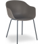 Кресло пластиковое PAPATYA Globe-K ML сталь, стеклопластик тортора Фото 5