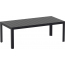 Стол пластиковый раздвижной Siesta Contract Atlantic Table 210/280 алюминий, полипропилен черный Фото 1