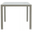 Стол плетеный со стеклом обеденный Giardino Di Legno Tonga  алюминий, искусственный ротанг, закаленное стекло белый Фото 1