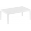 Столик пластиковый журнальный Siesta Contract Sky Lounge Table сталь, пластик белый Фото 1