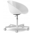 Кресло офисное пластиковое PEDRALI Gliss сталь, технополимер белый Фото 1
