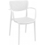 Кресло пластиковое Siesta Contract Loft стеклопластик белый Фото 1