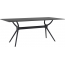Стол пластиковый Siesta Contract Air Table 180 пластик, ламинат HPL черный Фото 1