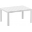 Стол пластиковый раздвижной Siesta Contract Atlantic Table 140/210 алюминий, полипропилен белый Фото 1