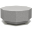 Столик кофейный каменный SNOC Gemma M полистоун серый Фото 2