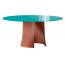 Стол ламинированный PEDRALI Anemos бетон, компакт-ламинат HPL бежевый, голубой Фото 1