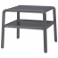 Столик пластиковый для шезлонга Scab Design Vela Side Table технополимер, стекловолокно антрацит Фото 2