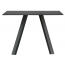 Стол ламинированный PEDRALI Arki-Table Compact сталь, алюминий, компакт-ламинат HPL черный Фото 2