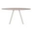 Стол круглый PEDRALI Arki-Table Outdoor сталь, алюминий, компакт-ламинат HPL бежевый, бежевый мрамор Фото 2