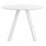 Стол обеденный PEDRALI Arki-Table сталь, компакт-ламинат HPL белый Фото 2