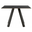 Стол обеденный PEDRALI Arki-Table сталь, компакт-ламинат HPL черный Фото 2