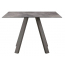 Стол обеденный PEDRALI Arki-Table сталь, компакт-ламинат HPL антрацит, 2810 Фото 3