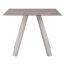 Стол обеденный PEDRALI Arki-Table Outdoor сталь, компакт-ламинат HPL бежевый, бежевый мрамор Фото 1