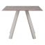 Стол обеденный PEDRALI Arki-Table сталь, компакт-ламинат HPL бежевый, бежевый мрамор Фото 4