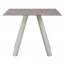 Стол обеденный PEDRALI Arki-Table Outdoor сталь, компакт-ламинат HPL бежевый, бежевый мрамор Фото 2