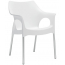 Кресло пластиковое Scab Design Ola анодированный алюминий, технополимер лен Фото 1