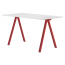 Стол ламинированный PEDRALI Arki-Desk Compact сталь, компакт-ламинат HPL красный, белый Фото 3