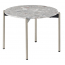 Столик кофейный PEDRALI Blume алюминий, сталь, искусственный камень серебристый, серый мрамор Фото 2