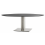 Стол ламинированный PEDRALI Inox Table нержавеющая сталь, компакт-ламинат HPL матовый стальной, черный Фото 2