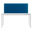 Стол со звукопоглощающей панелью PEDRALI Kuadro Desk сталь, ЛДСП, ткань белый, синий Фото 2