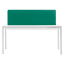 Стол со звукопоглощающей панелью PEDRALI Kuadro Desk сталь, ЛДСП, ткань белый, зеленый Фото 2