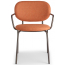 Кресло металлическое c обивкой Scab Design Si-Si Bold сталь, шерсть бронзовый, оранжевый Фото 4