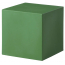 Пуф пластиковый SLIDE Cubo 40 Standard полиэтилен зеленый Фото 1