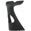 Стул барный пластиковый SLIDE Koncord Standard полиэтилен угольно-черный Фото 1