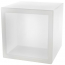 Куб открытый пластиковый светящийся SLIDE Open Cube 45 Lighting полиэтилен белый Фото 1