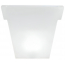 Кашпо пластиковое светящееся SLIDE Il Vaso Lighting полиэтилен белый Фото 2
