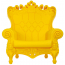 Кресло пластиковое SLIDE Queen Of Love Standard полиэтилен шафрановый желтый Фото 3