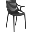 Кресло пластиковое Vondom Ibiza Basic полипропилен, стекловолокно черный Фото 2