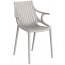 Кресло пластиковое Vondom Ibiza Basic полипропилен, стекловолокно слоновая кость Фото 2