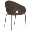 Кресло пластиковое Vondom Vases Basic сталь, полипропилен, стекловолокно бронзовый Фото 3