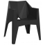 Кресло пластиковое Vondom Voxel Basic полипропилен, стекловолокно черный Фото 4