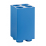 Подставка для зонтов PEDRALI Brik 4 полиэтилен синий Фото 2