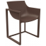 Кресло пластиковое Vondom Wall Street Basic полипропилен, стекловолокно бронзовый Фото 4
