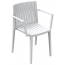 Кресло пластиковое Vondom Spritz Basic полипропилен, стекловолокно белый Фото 1